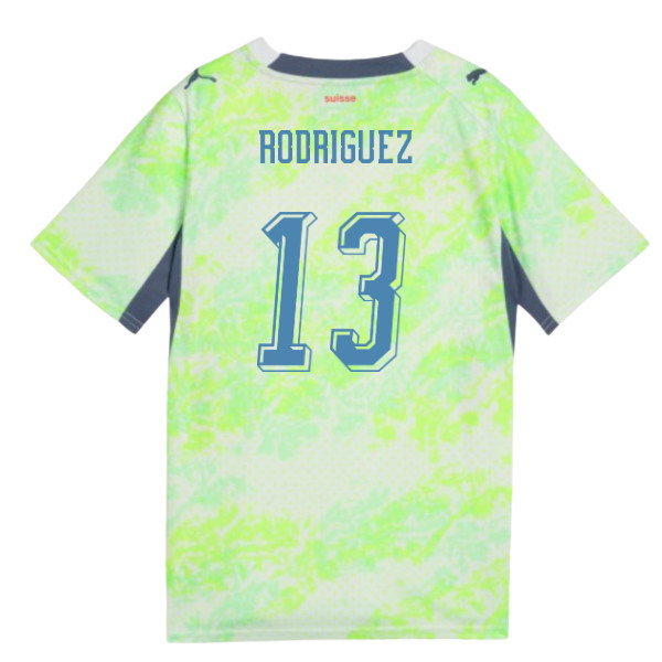 2026-2027 Switzerland Away Shirt (Kids) (Rodriguez 13)-SoccerKits Hub | Buy Soccer Jerseys Online
